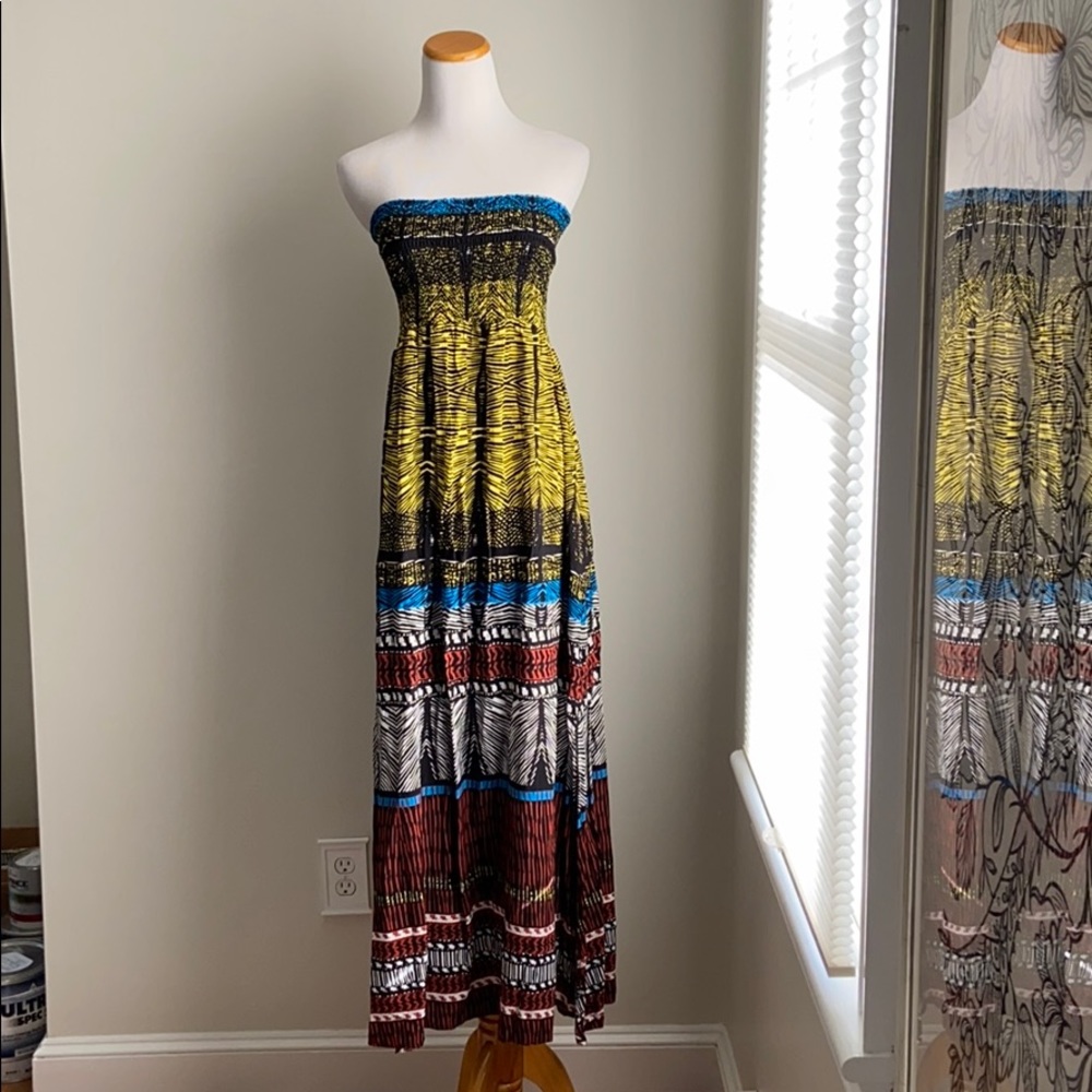 Strapless Maxi Dress